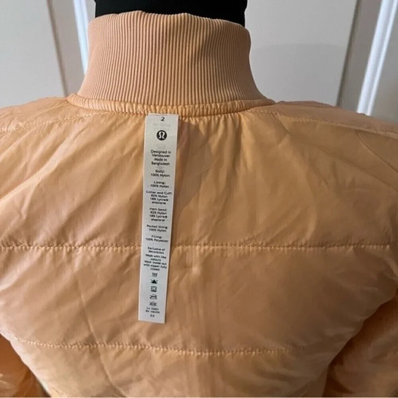 NWT Lululemon Non-Stop Bomber Jacket Size 2 - Picture 4 of 10